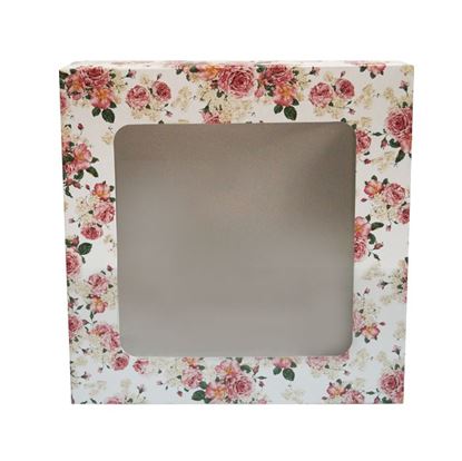 Изображение Подарочная коробка 14x14x5 см с окошком