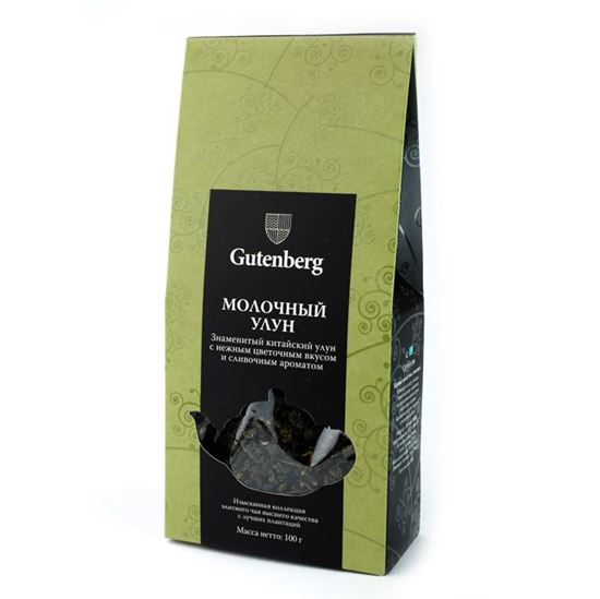 Изображение Китайский элитный чай Gutenberg Молочный улун (I категории), 100 гр