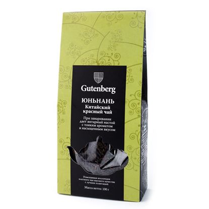Изображение Китайский элитный чай Gutenberg Юньнань, 100 гр