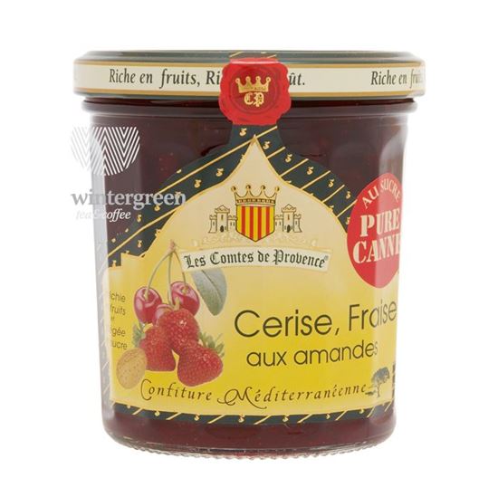 Изображение Варенье Comtes de Provence "Вишня, Клубника и Миндаль" 340 г.