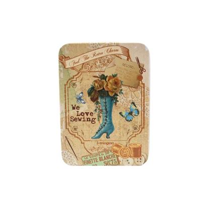 Изображение Банка подарочная We Love Sewing 92х65х28мм.