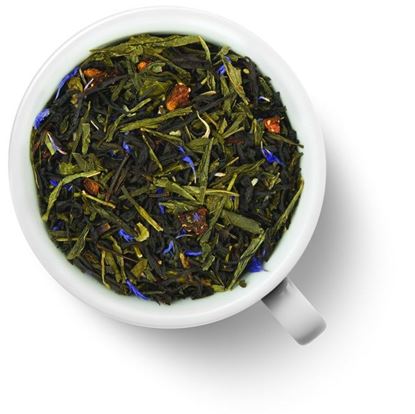 Изображение Чай Gutenberg  зелёный с черным ароматизированный Клубника в шампанском