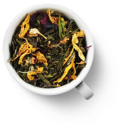 Изображение Чай Gutenberg зеленый ароматизированный Белая Жемчужина Фудзиямы (369)