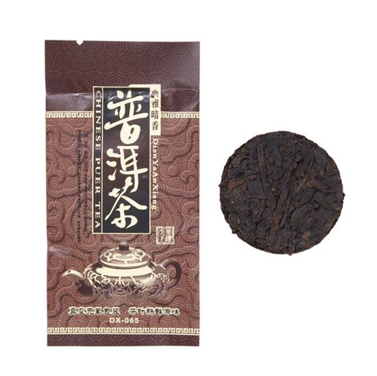 Изображение Чай китайский элитный шу пуэр многолетний таблетка 8гр. (упаковка 10шт.)