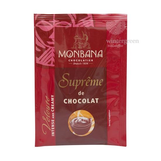 Изображение Горячий шоколад Monbana  "Густой шоколад" (100 пакетиков по 25 грамм)
