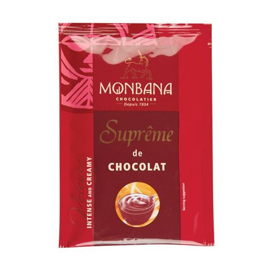 Изображение Горячий шоколад Monbana  "Густой шоколад" (50 пакетиков по 25 грамм)