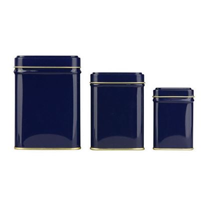 Изображение Банка для чая Коста синяя 50 грамм