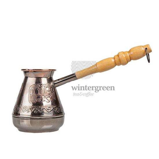 Изображение Турка медная 390 грамм "Кофе"