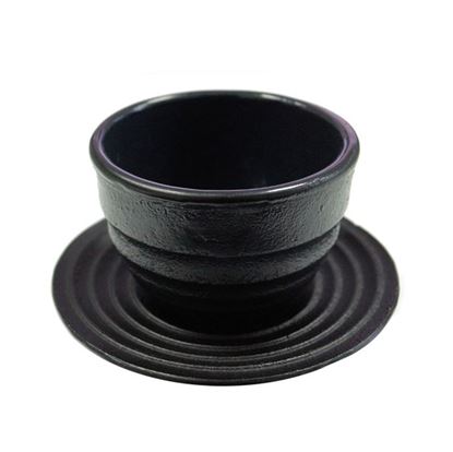 Изображение Чугунная чашка с подставкой "Агат" ,объем 130 мл.