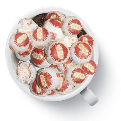 Изображение Чай Gutenberg китайский элитный шу пуэр прессованный мини- точа с ароматом риса